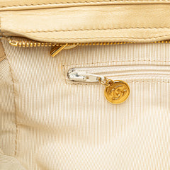 CC Lambskin Chain Tote