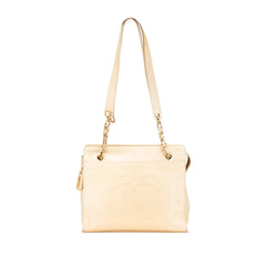 CC Lambskin Chain Tote