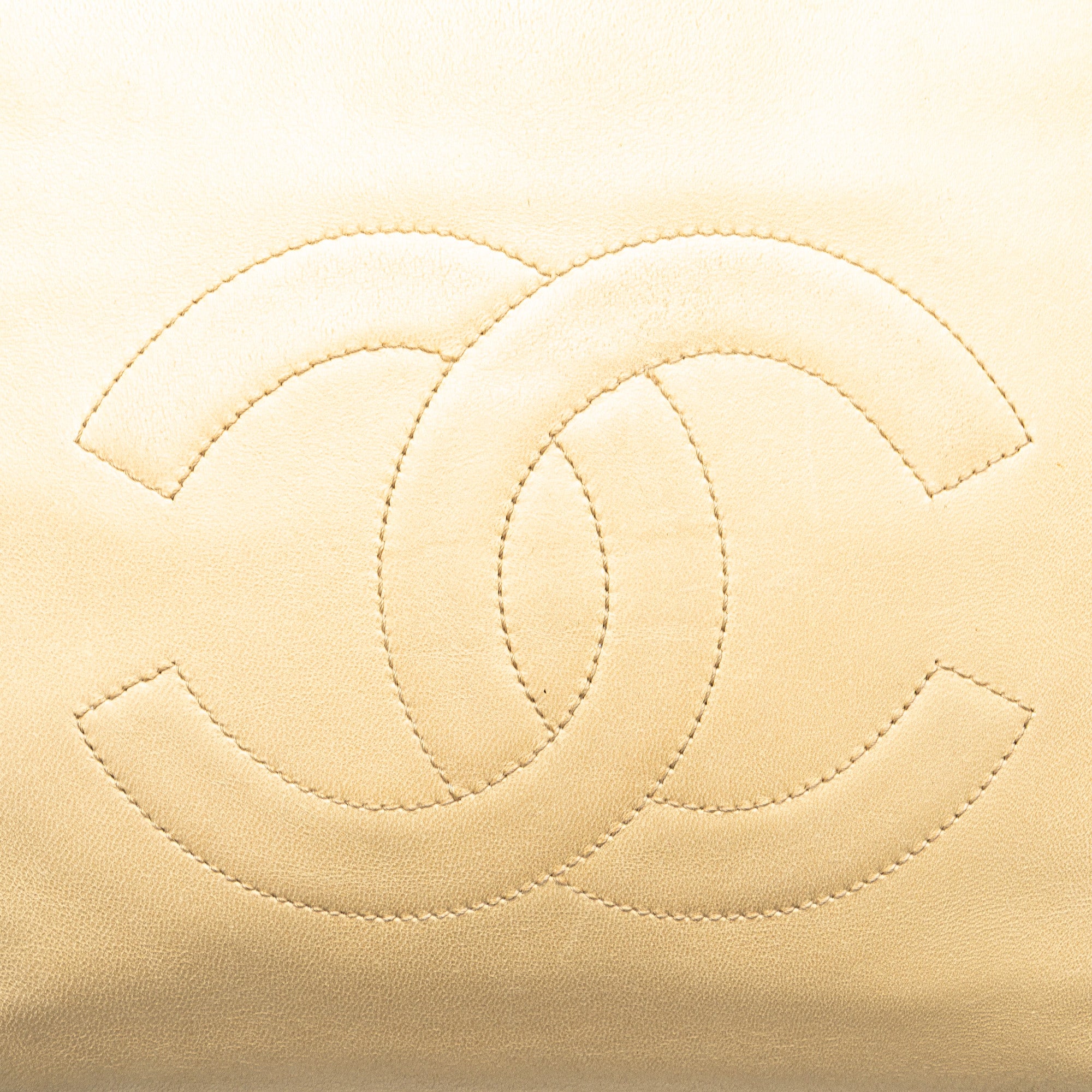 CC Lambskin Chain Tote