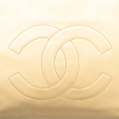 CC Lambskin Chain Tote