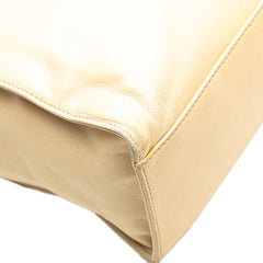 CC Lambskin Chain Tote