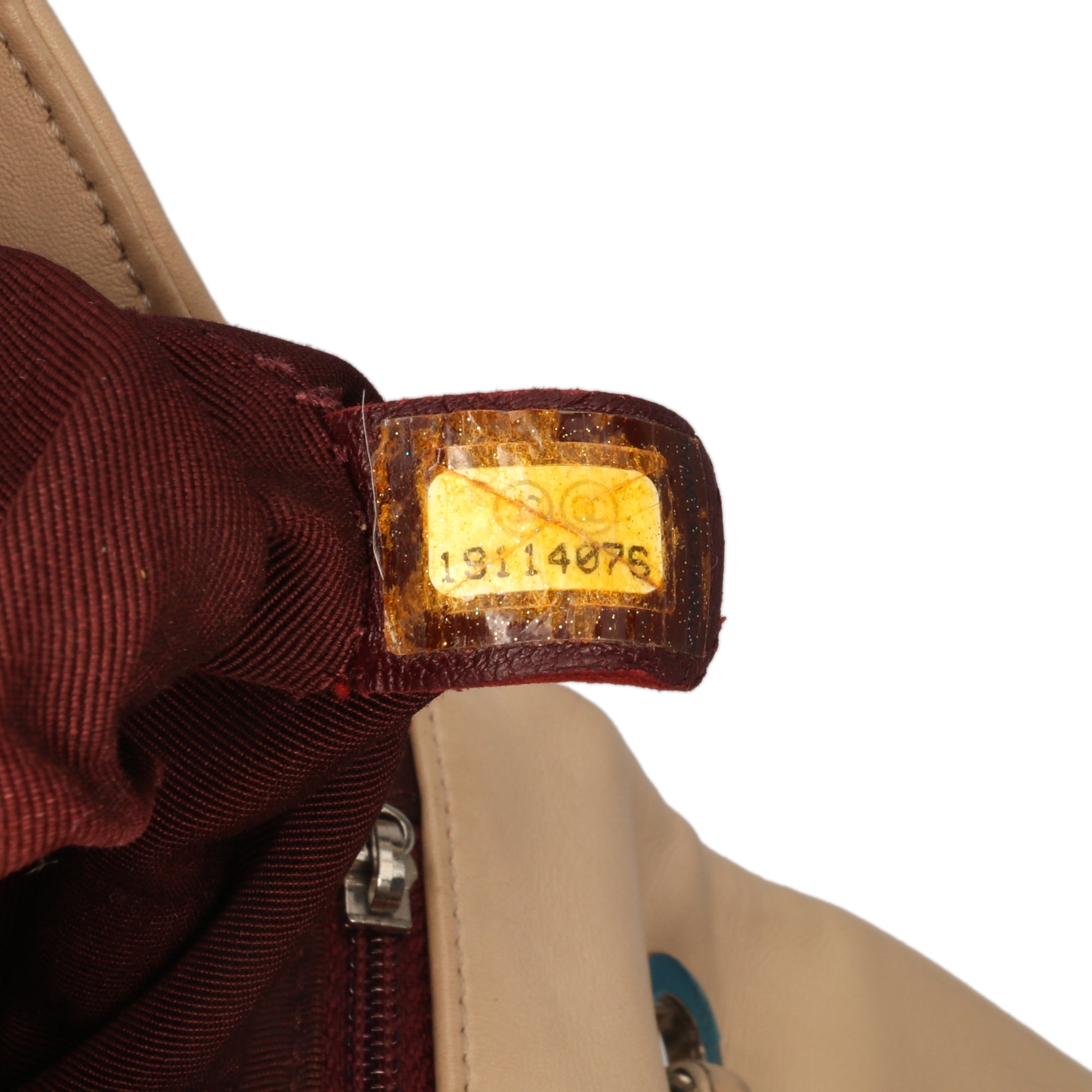 CC Bicolor Quilted Calfskin and Caviar Single Flap