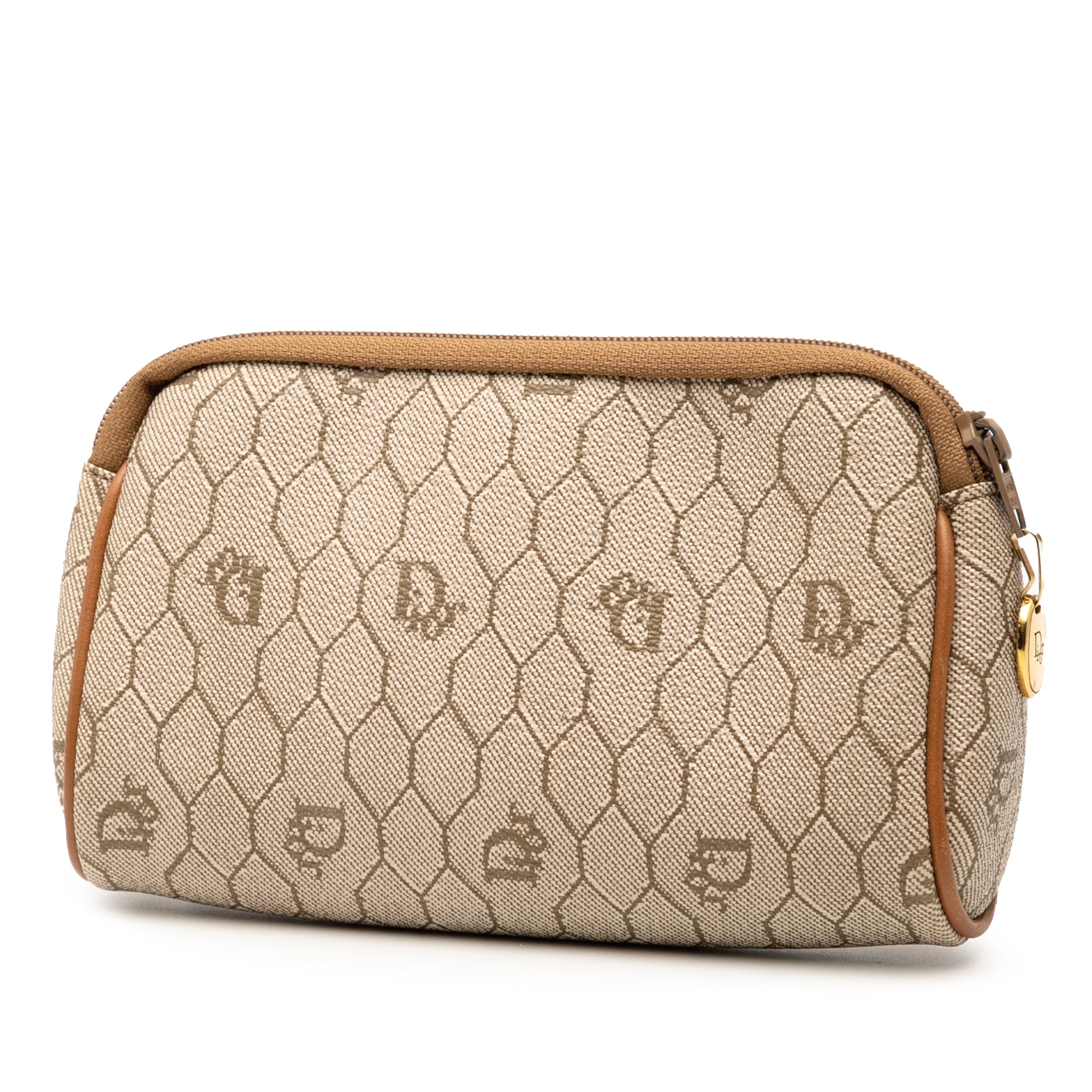 Honeycomb Coated Canvas Pouch