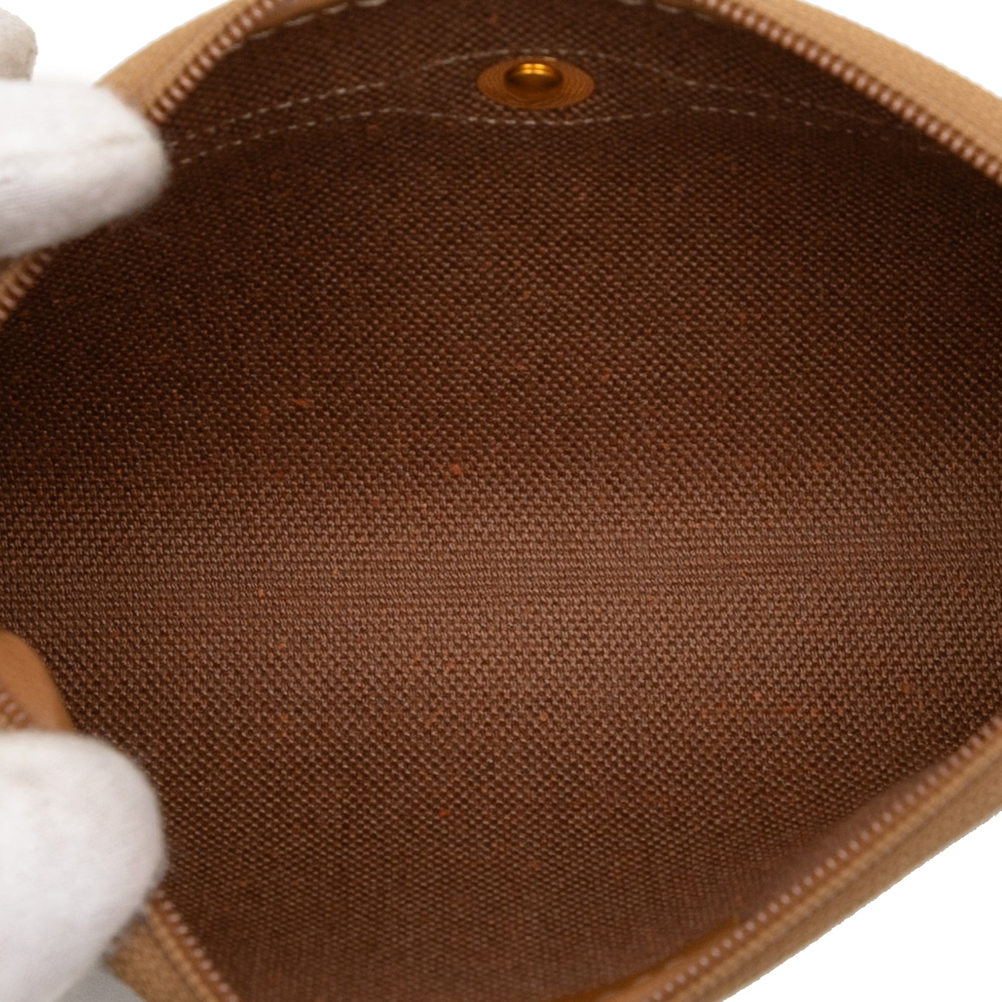 Honeycomb Coated Canvas Pouch