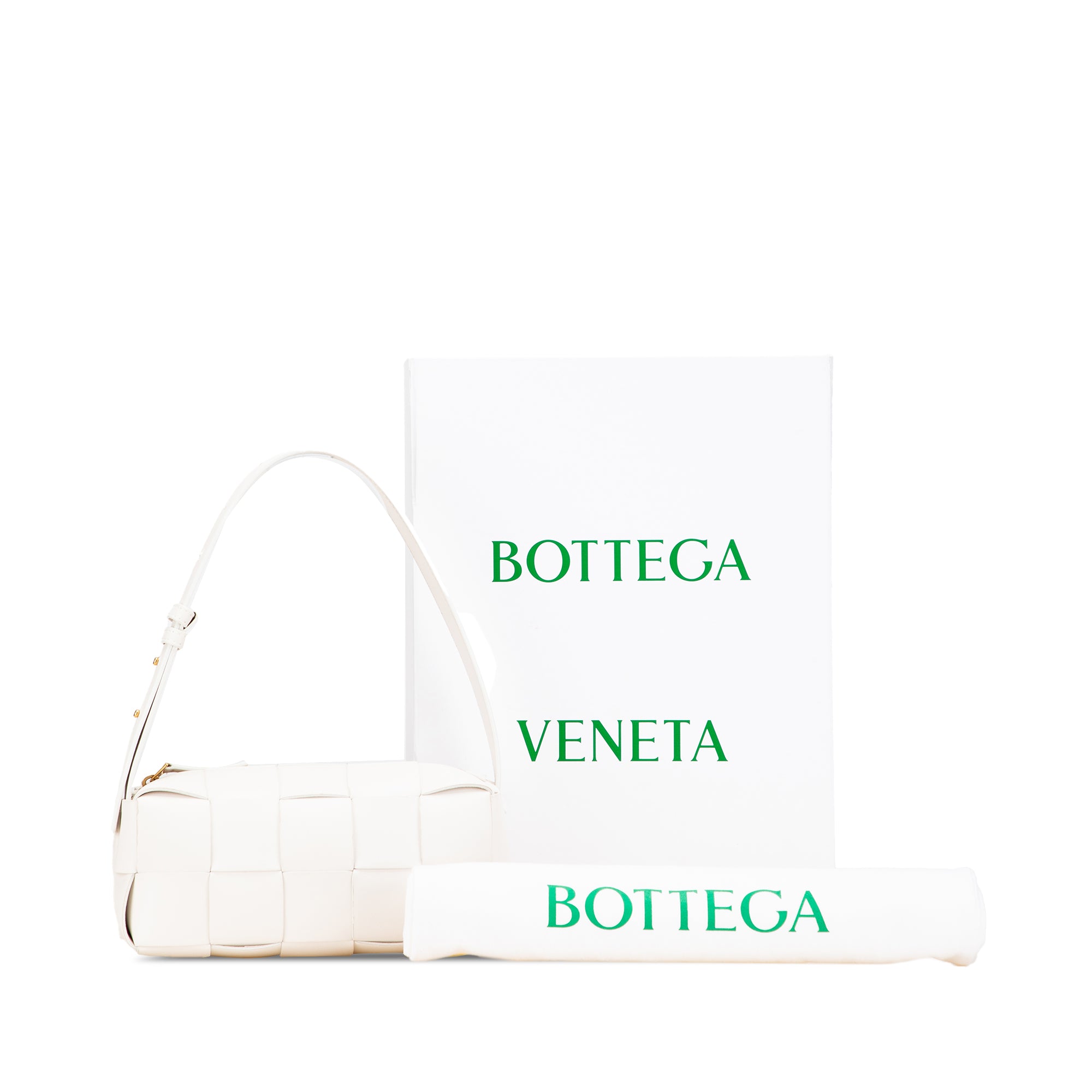 Small Lambskin Intrecciato Brick Cassette