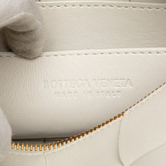 Small Lambskin Intrecciato Brick Cassette