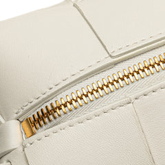 Small Lambskin Intrecciato Brick Cassette