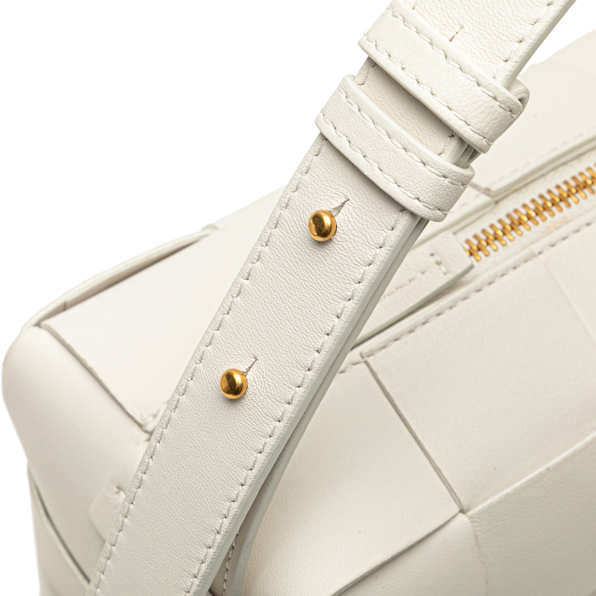 Small Lambskin Intrecciato Brick Cassette