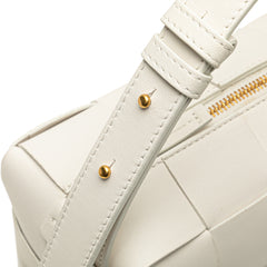 Small Lambskin Intrecciato Brick Cassette