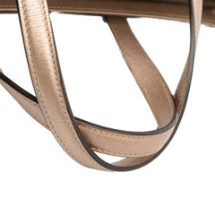 Leather Bright Bit Satchel