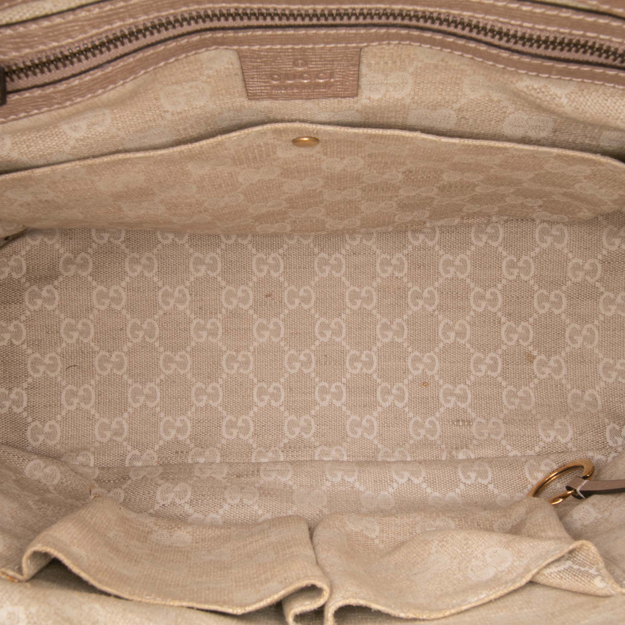 Leather Bright Bit Satchel