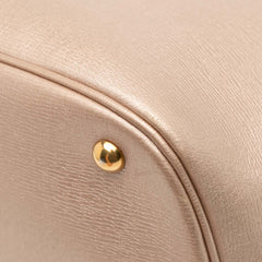 Leather Bright Bit Satchel