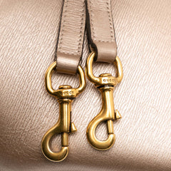 Leather Bright Bit Satchel