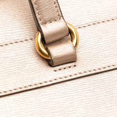 Leather Bright Bit Satchel