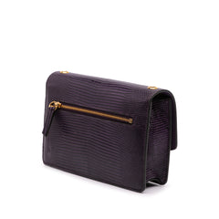Mini Lizard Embossed Calfskin Darley Crossbody