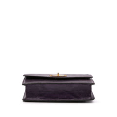 Mini Lizard Embossed Calfskin Darley Crossbody