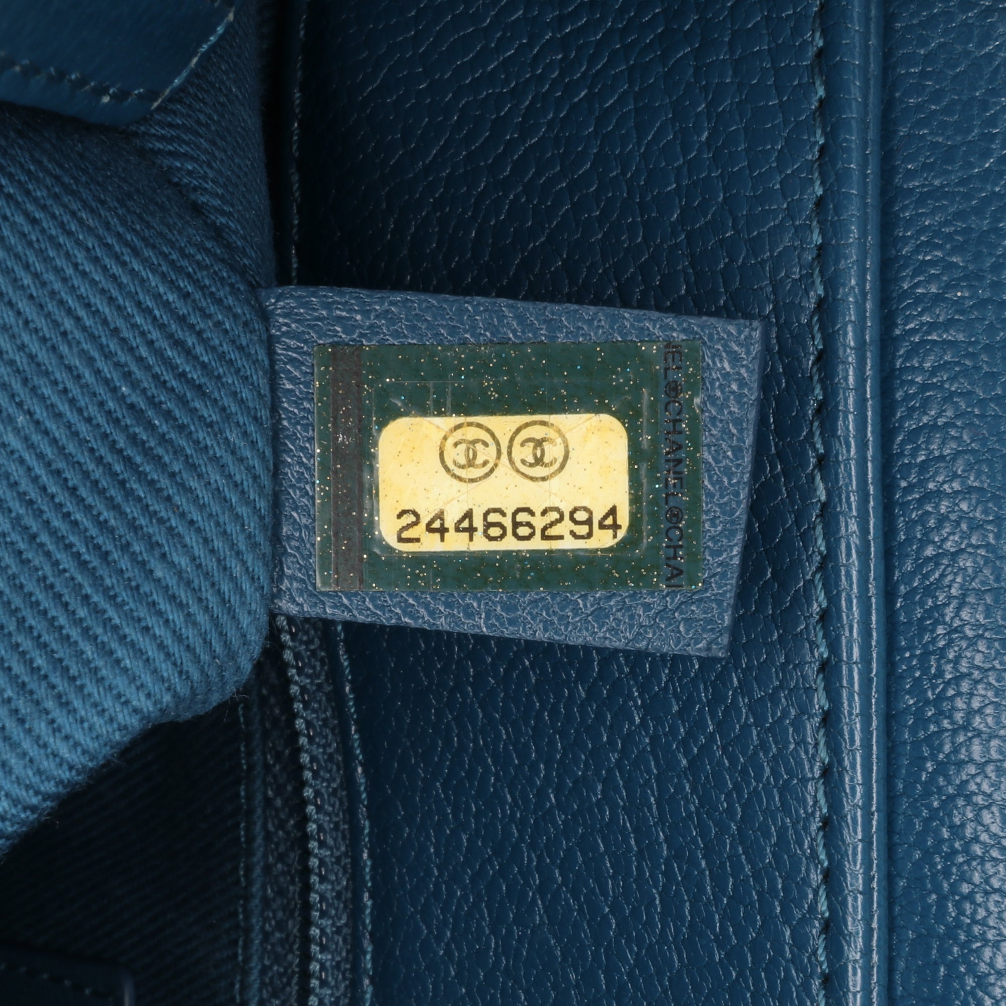 Medium Shiny Calfksin and Goatskin Coco Curve Flap