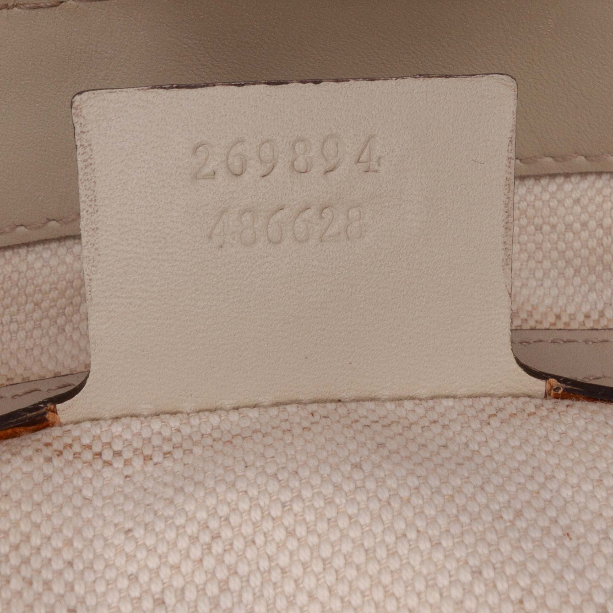 Small GG Canvas Web Mayfair Satchel