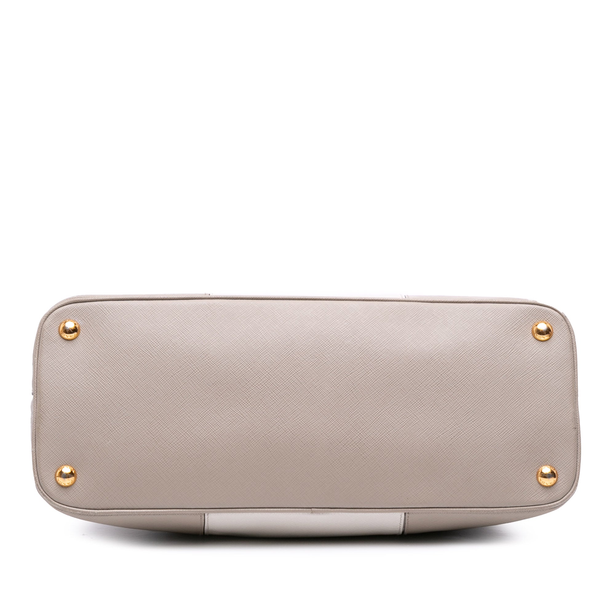 Medium Bicolor Saffiano Lux Promenade Satchel