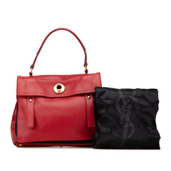 Medium Leather Muse Two Handbag