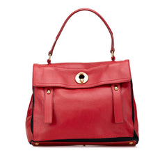 Medium Leather Muse Two Handbag