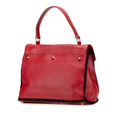 Medium Leather Muse Two Handbag