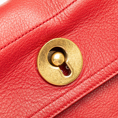 Medium Leather Muse Two Handbag