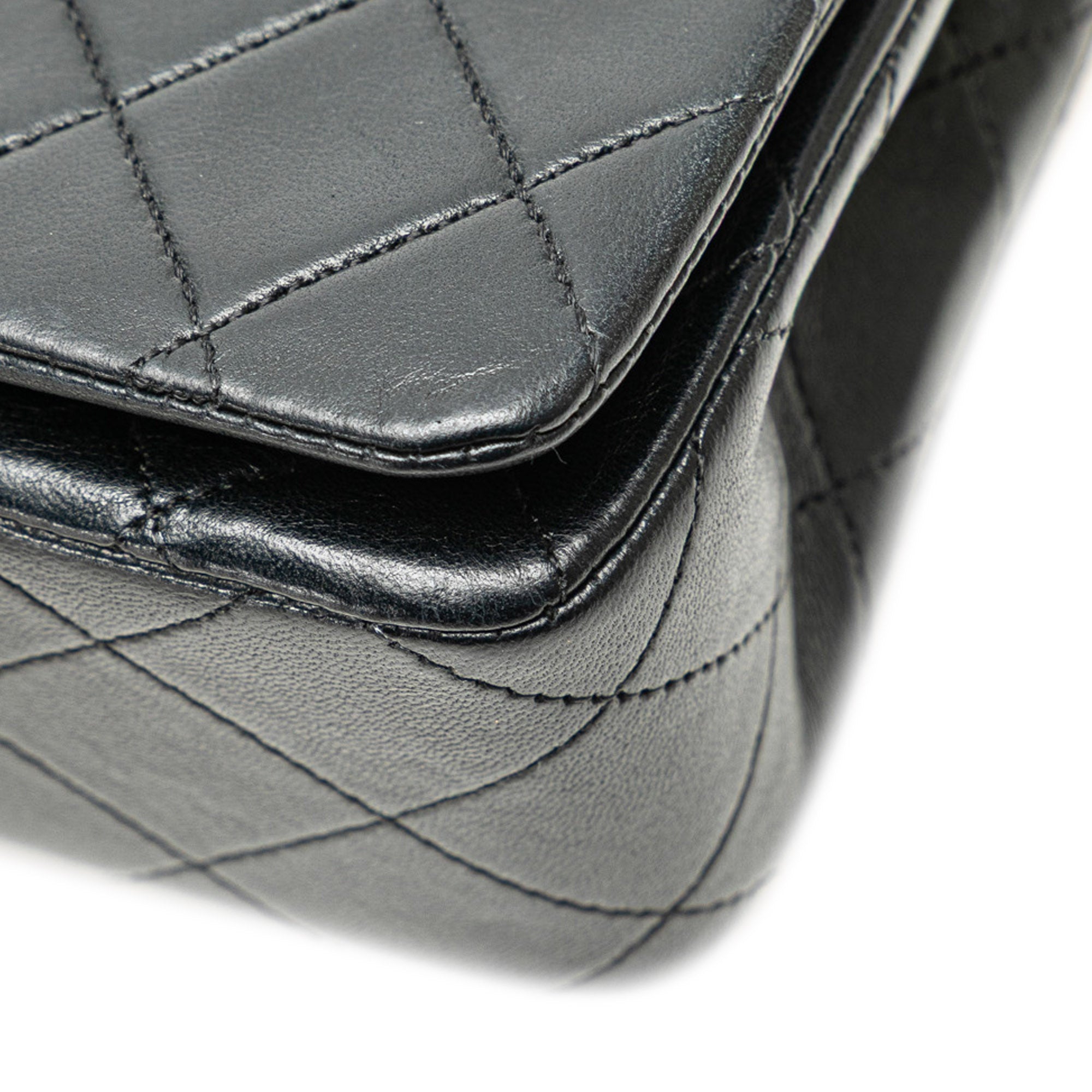 Mini CC Quilted Lambskin Full Flap