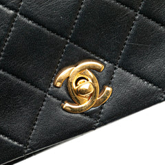 Mini CC Quilted Lambskin Full Flap