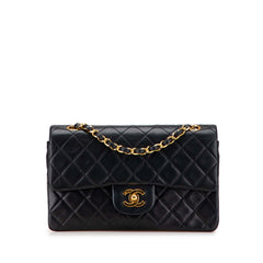 Small Classic Lambskin Double Flap
