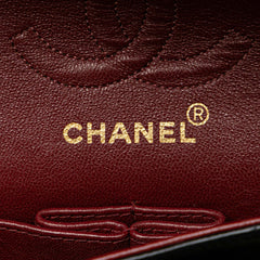 Small Classic Lambskin Double Flap