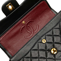 Small Classic Lambskin Double Flap