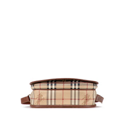 Haymarket Check Coated Canvas Crossbody