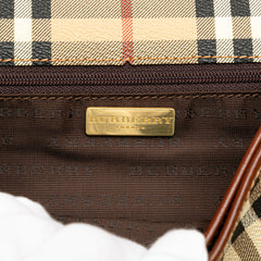 Haymarket Check Coated Canvas Crossbody