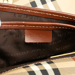 Haymarket Check Coated Canvas Crossbody