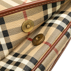 Haymarket Check Coated Canvas Crossbody