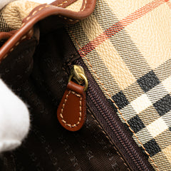 Haymarket Check Coated Canvas Crossbody