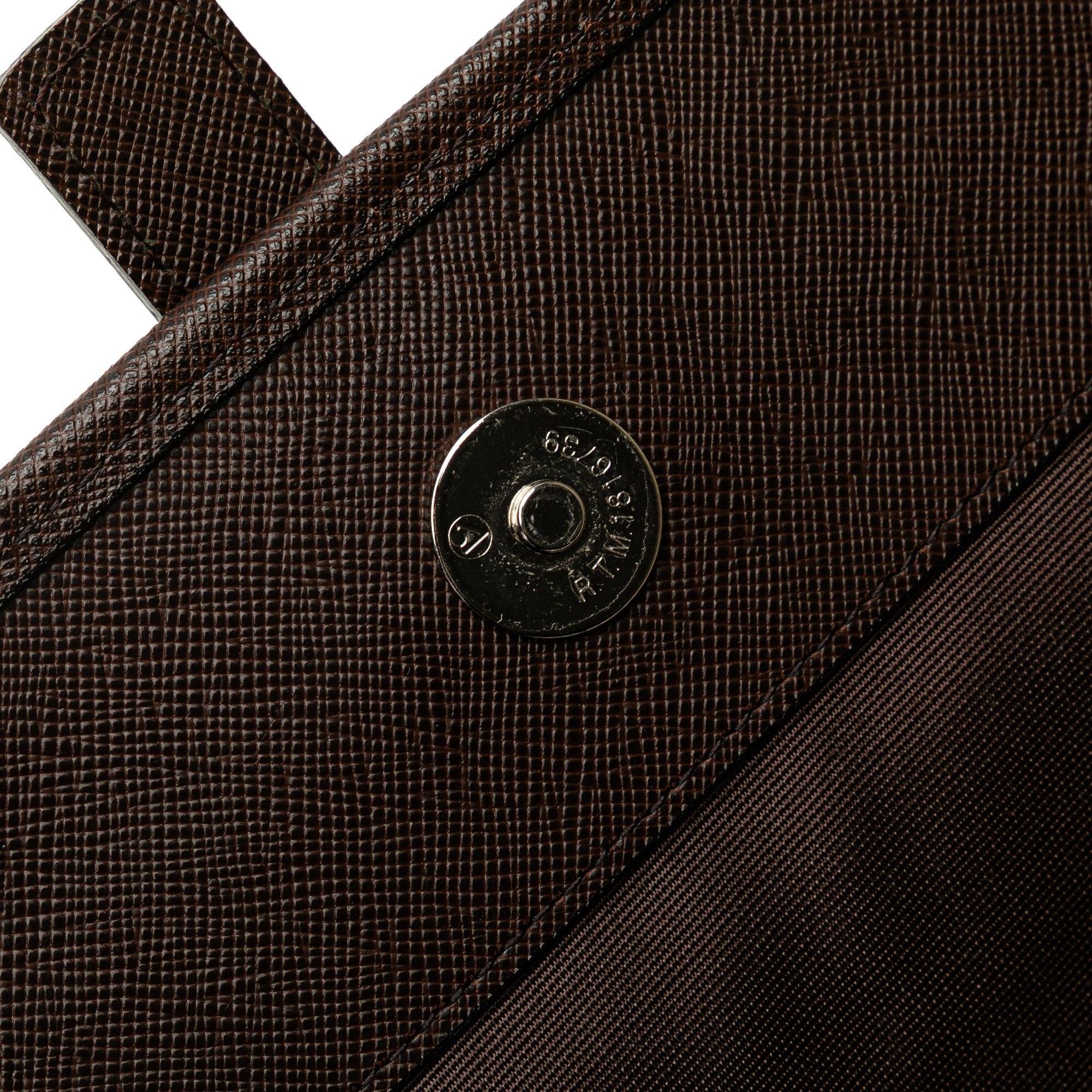 House Check Canvas Flap Shoulder Bag