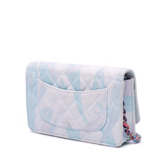 CC Quilted Canvas Jungle Jeans Wallet on Chain