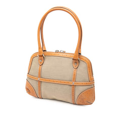 Canvas Web Reins Shoulder Bag