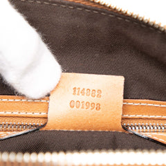 Canvas Web Reins Shoulder Bag