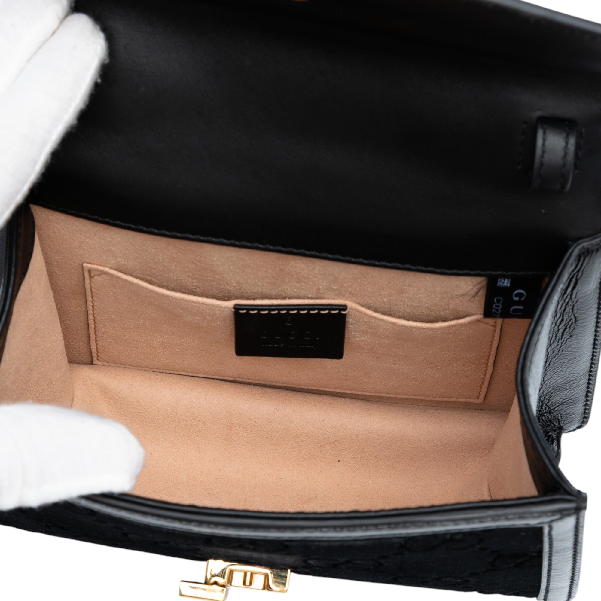 Mini GG Velvet Sylvie Satchel