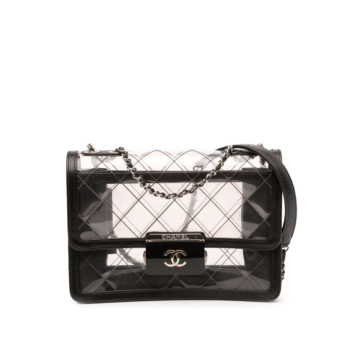 Medium PVC Naked Beauty Lock Flap