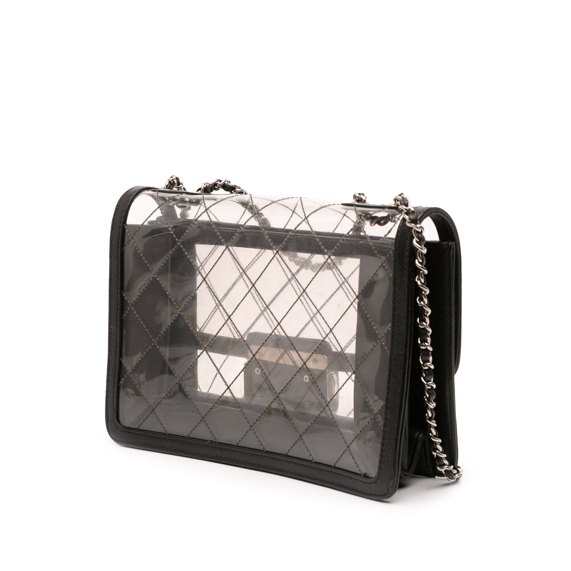 Medium PVC Naked Beauty Lock Flap