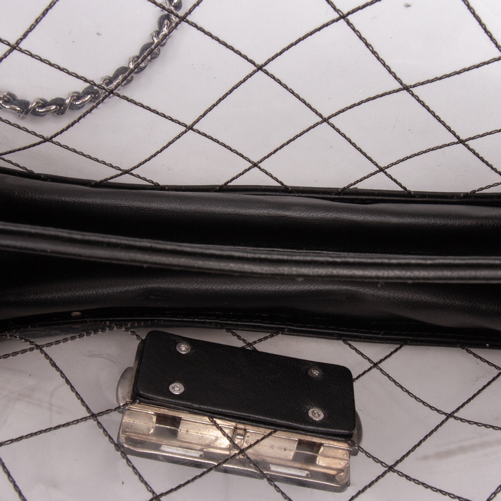 Medium PVC Naked Beauty Lock Flap