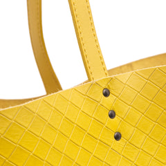Leather Intrecciomirage Tote