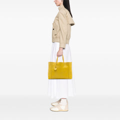 Leather Intrecciomirage Tote