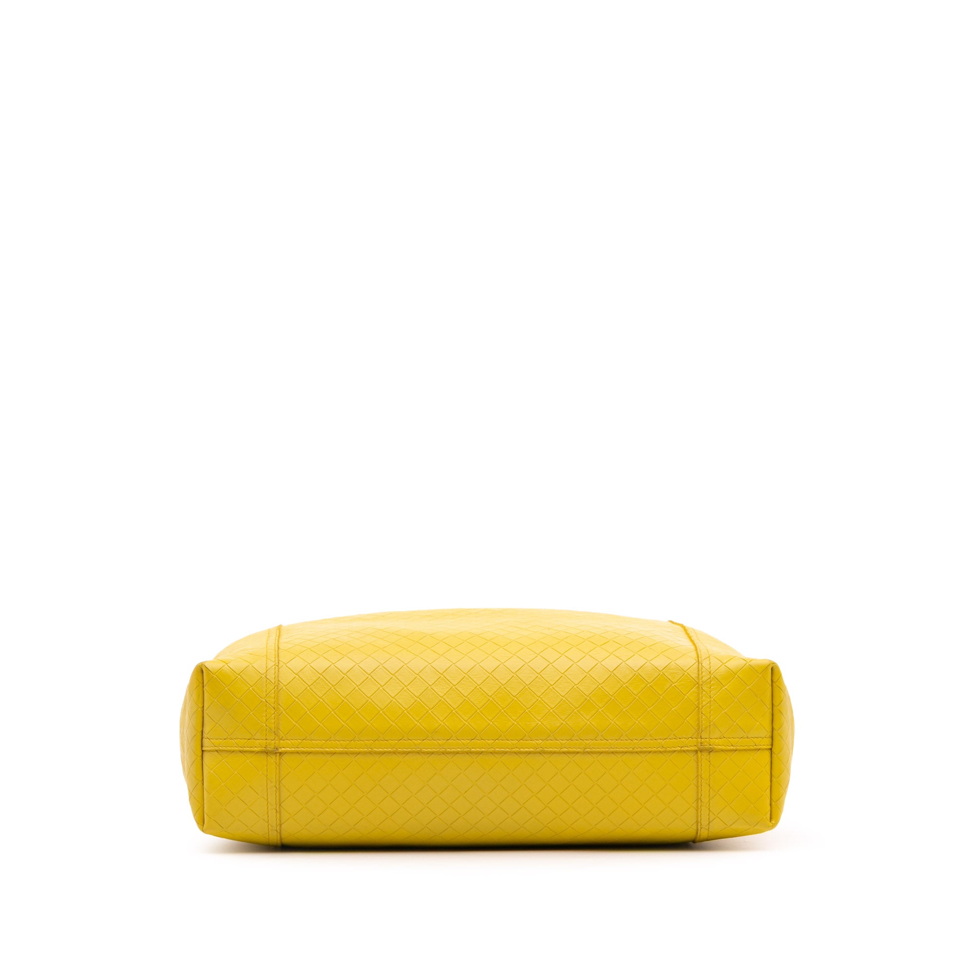 Leather Intrecciomirage Tote
