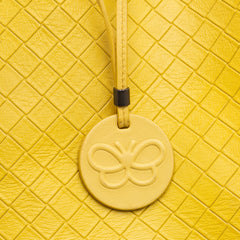 Leather Intrecciomirage Tote