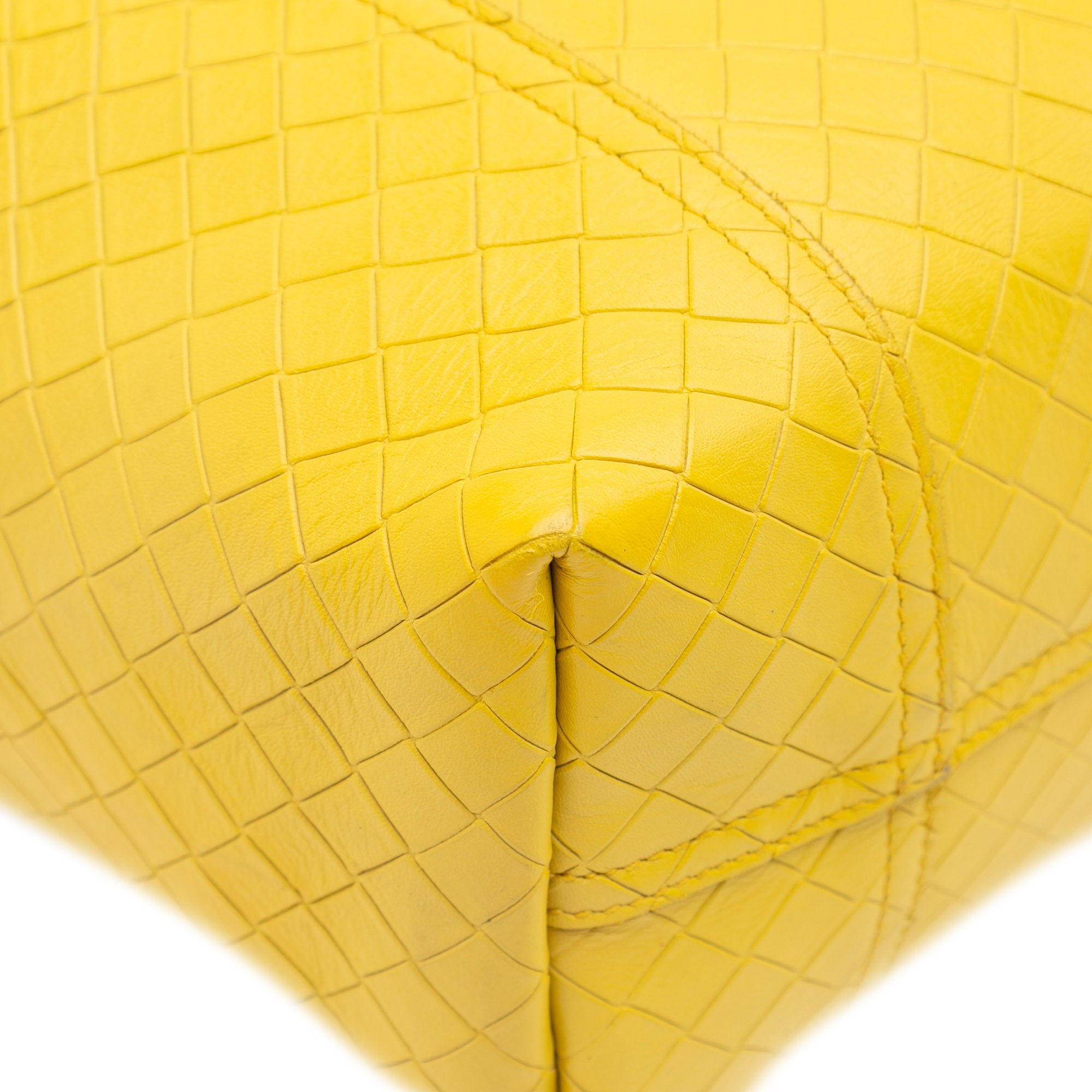 Leather Intrecciomirage Tote